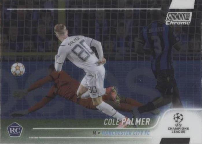 2021-22 Topps Stadium Club Chrome UCL Cole Palmer #80