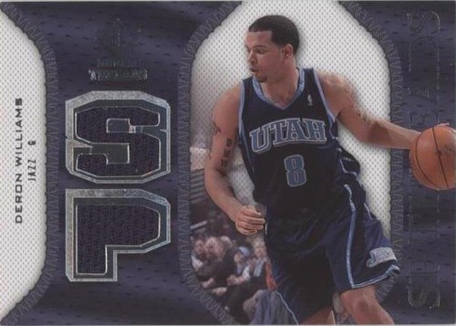 2007-08 SP Rookie Threads - Deron Williams #SP-DW