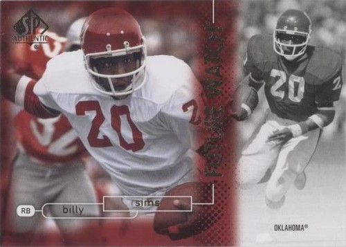 2011 SP Authentic Billy Sims #200