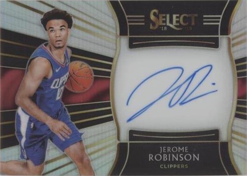 2018-19 Panini Select - Jerome Robinson #RS-JRB
