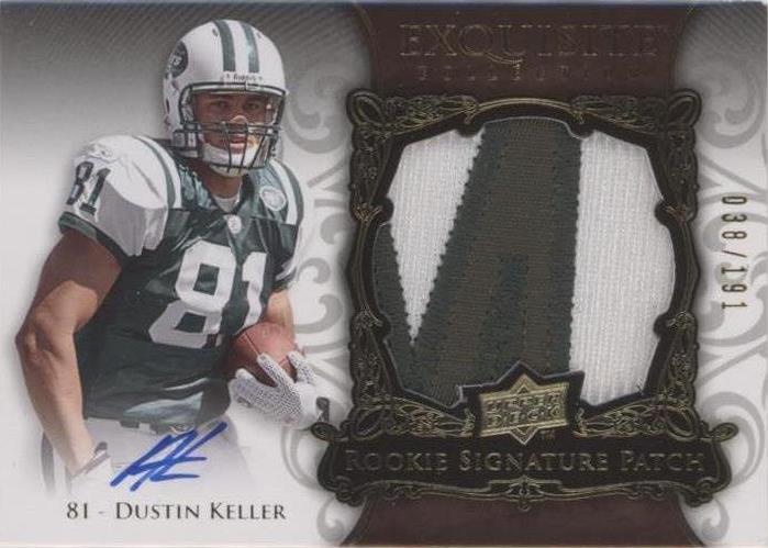 2008 Upper Deck Exquisite Collection Dustin Keller #157