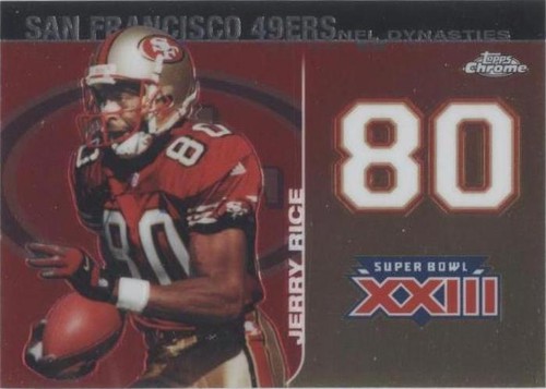 2008 Topps Chrome Jerry Rice #DYNC-JR