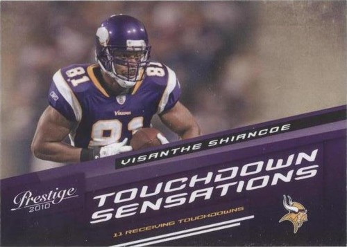 2010 Playoff Prestige Visanthe Shiancoe #19