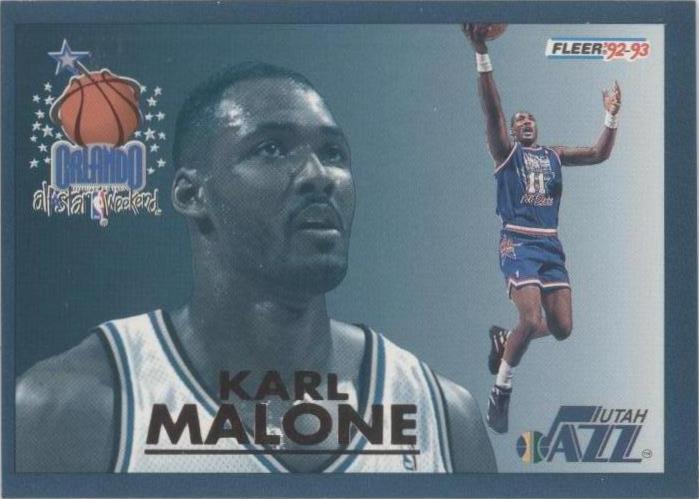 Fleer 1992-93 - Karl Malone #17