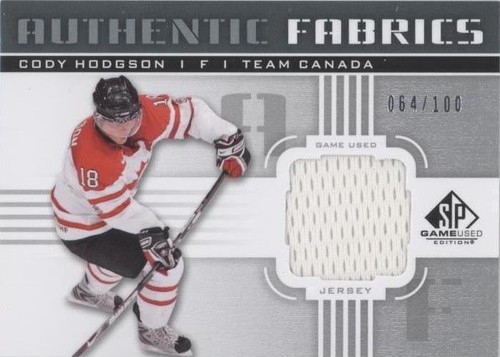 2011-12 SP Game Used Edition - Cody Hodgson #AF-CH