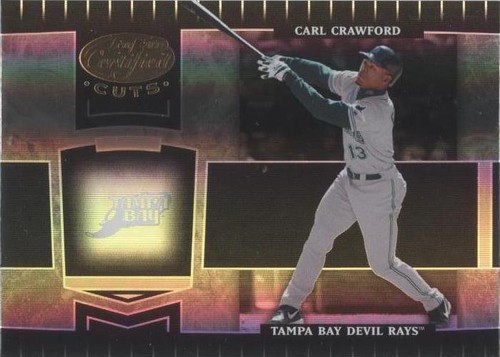 2004 Leaf Certified Cuts - Carl Crawford #186