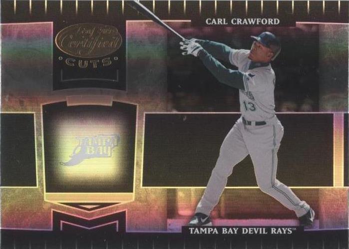 Cortes certificados Leaf 2004 - Carl Crawford #186