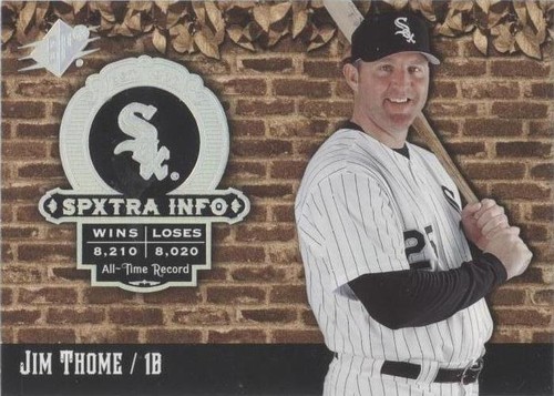 2006 SPx - Jim Thome #XI-JT