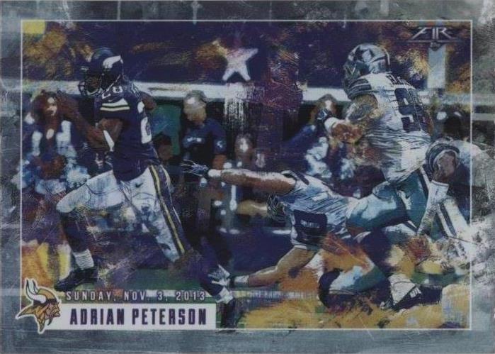2015 Topps Fire Adrian Peterson #TT-AP
