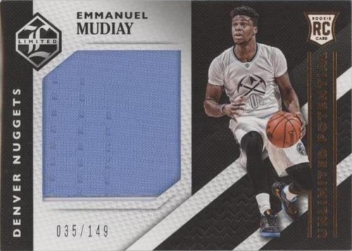 2015-16 Panini Limited - Emmanuel Mudiay #18