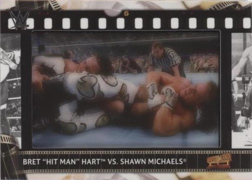 2021 Topps WWE - Bret Hart Shawn Michaels #FS-HM