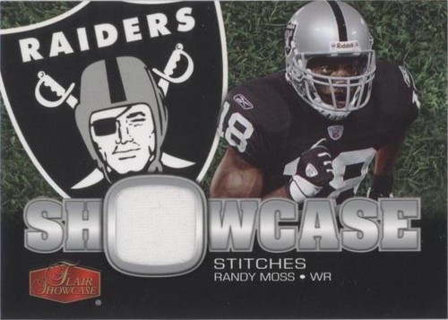 2006 Flair Showcase Randy Moss #SHS-RM