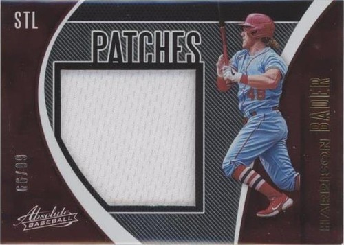 2021 Panini Absolute - Harrison Bader #PAT-HB