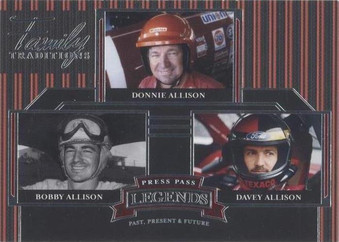 2005 Press Pass Legends - Bobby Allison Davey Allison Donnie Allison #48B