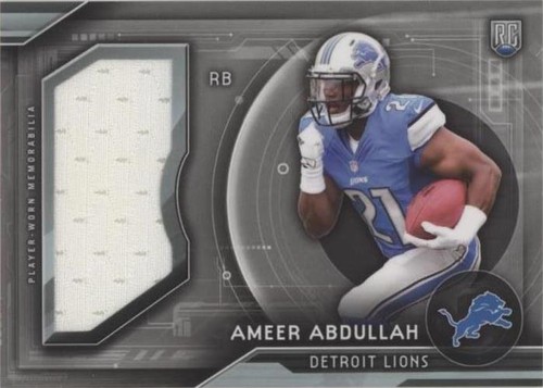 2015 Topps Ameer Abdullah #RJR-AA