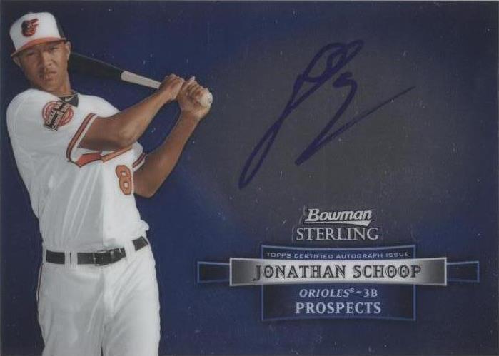 2012 Bowman Sterling - Jonathan Schoop #BSAP-JSC