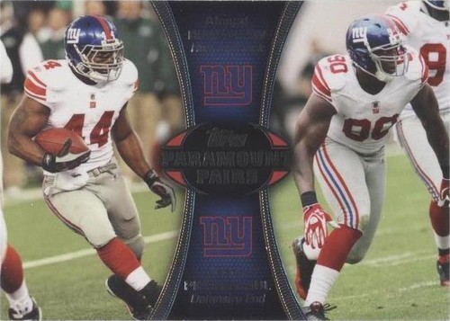 2012 Topps Ahmad Bradshaw Jason Pierre-Paul #PA-BP