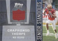 2005 Topps Draft Picks & Prospects Craphonso Thorpe #SS-CT