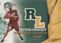 2001-02 Fleer Exclusive - Rashard Lewis #13 LP