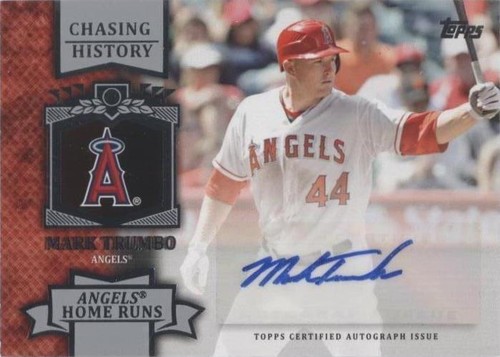 2013 Topps - Mark Trumbo #CHA-MAT