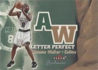 2001-02 Fleer Exclusive - Antoine Walker #25 LP