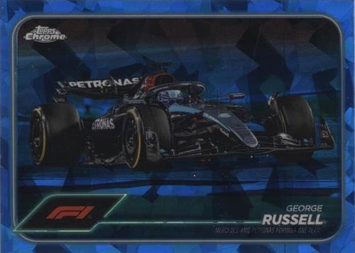 2024 Topps Chrome Sapphire Edition Formula 1 - George Russell #77