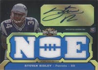 2011 Topps Triple Threads Stevan Ridley #129