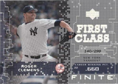 2003 Upper Deck Finite - Roger Clemens #196