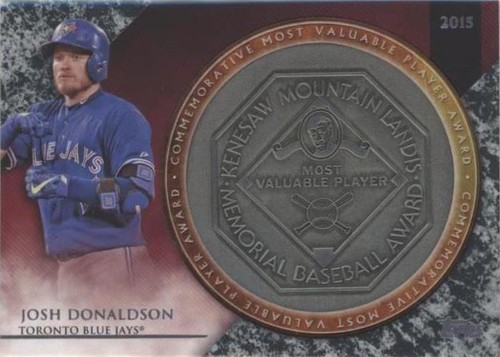 2017 Topps Update Series - Josh Donaldson #MVPR-JD