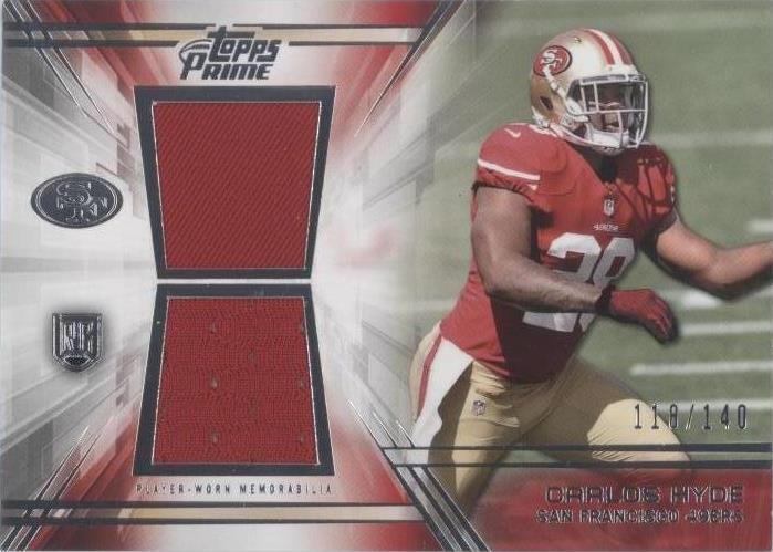 2014 Topps Prime Carlos Hyde #DR-CH