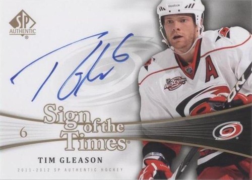 2011-12 SP Authentic - Tim Gleason #SOT-TG