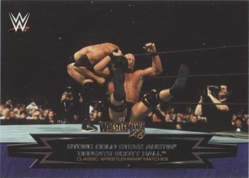 2015 Topps WWE Road to Wrestlemania - Steve Austin #14