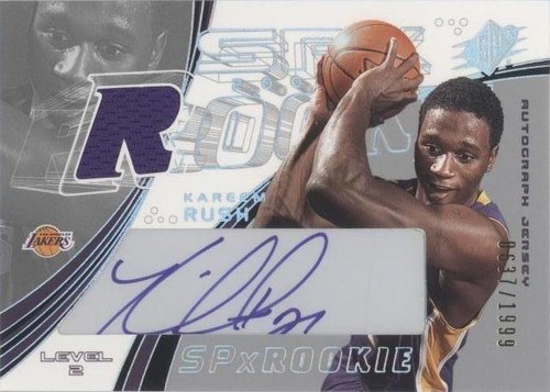 2002-03 SPx - Kareem Rush #116