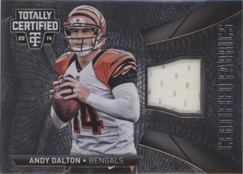 2014 Panini Totally Certified Andy Dalton #CF-AD