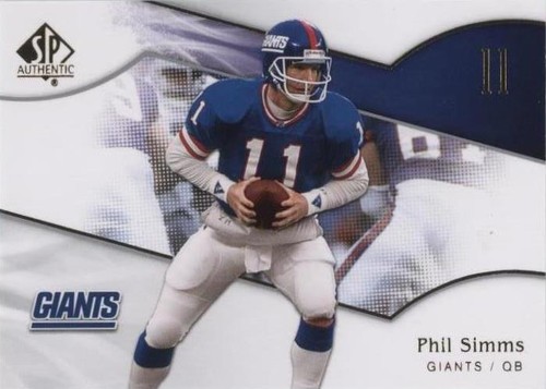 2009 SP Authentic Phil Simms #125