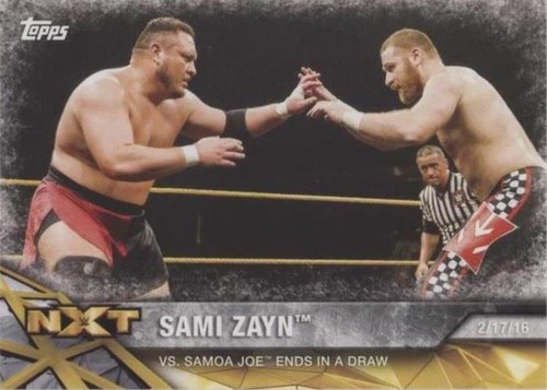 2017 Topps WWE NXT - Sami Zayn #20