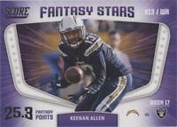 2018 Score Keenan Allen #17