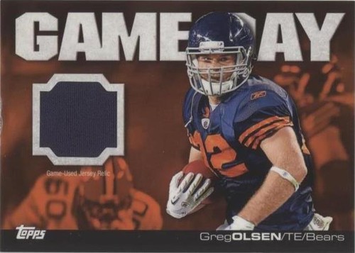 2011 Topps Greg Olsen #GDR-GO