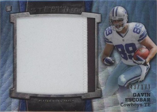 2013 Bowman Sterling Gavin Escobar #BSJRP-GE