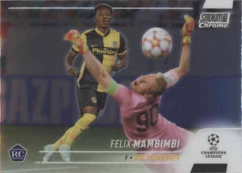 2021-22 Topps Stadium Club Chrome UCL Felix Mambimbi #37