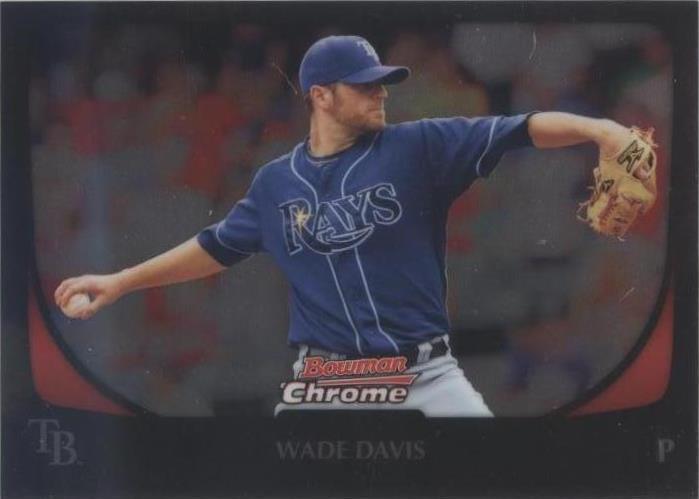2011 Bowman Chrome - Wade Davis #130