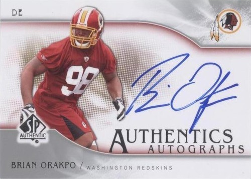 2009 SP Authentic Brian Orakpo #SP-BO