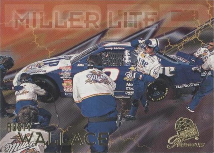 1997 Press Pass Premium - Rusty Wallace #28