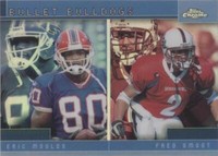 2001 Topps Chrome Eric Moulds Fred Smoot #TC18