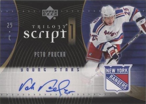 2007-08 Upper Deck Trilogy - Petr Prucha #S1-PP