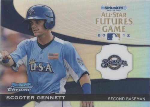 2012 Bowman Chrome - Scooter Gennett #FG-SG