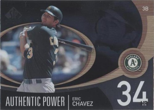 2007 SP Authentic - Eric Chavez #AP-17
