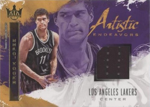 2017-18 Panini Court Kings - Brook Lopez #AE-BL