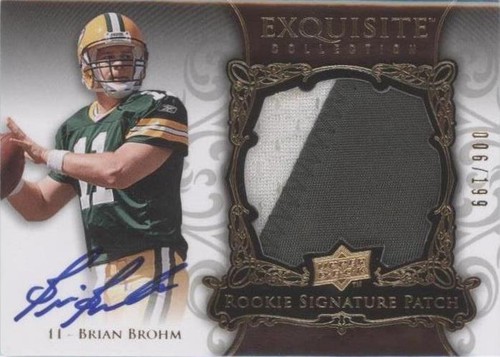 2008 Upper Deck Exquisite Collection Brian Brohm #146