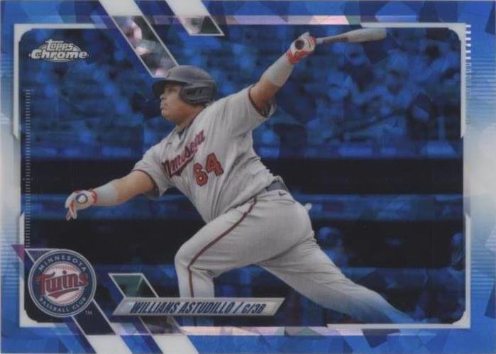 2021 Topps Chrome Update Series Sapphire Edition - Willians Astudillo #US204